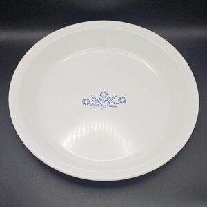 Vintage Corning Blue Cornflower 9" Pie Plate